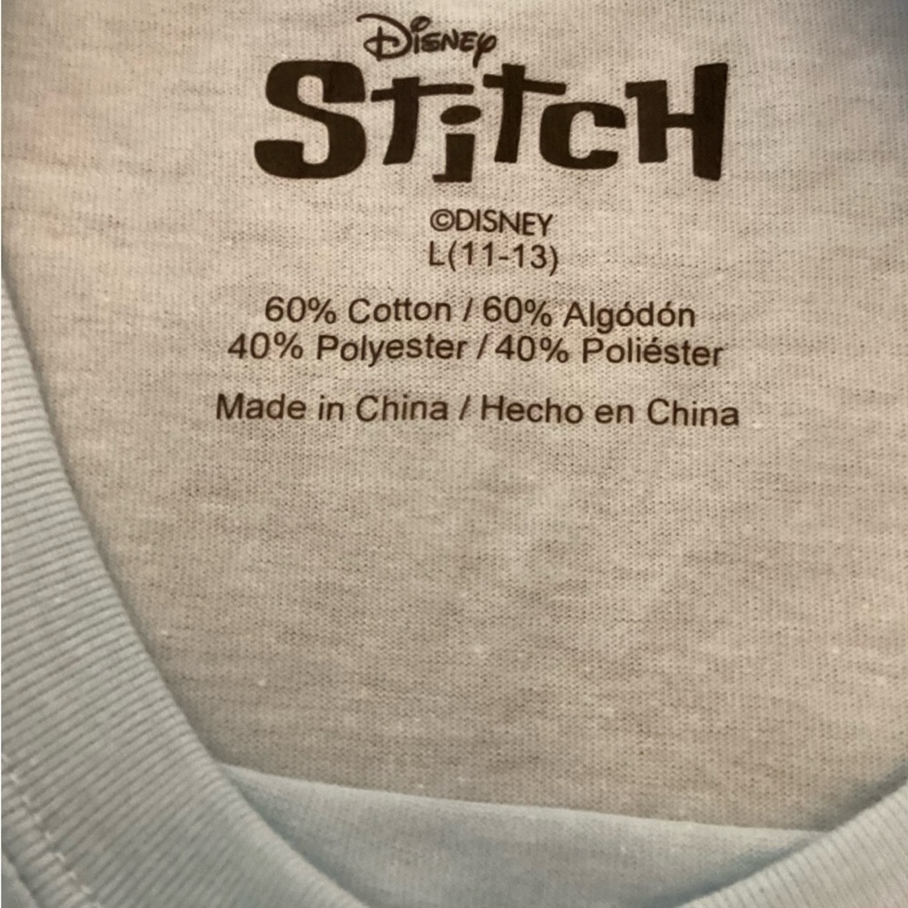 Disney “Stitch” Graphic Tee (NWT) (Size: Large/11-13) - Picture 10 of 10